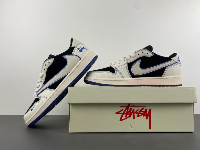 Fragment x Travis Scott x Supreme  Air Jordan 1 Low  SJ2068-127