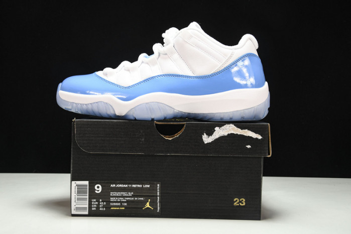 Jordan 11 Retro Low University Blue   528895-106