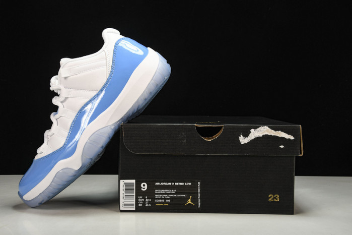 Jordan 11 Retro Low University Blue   528895-106