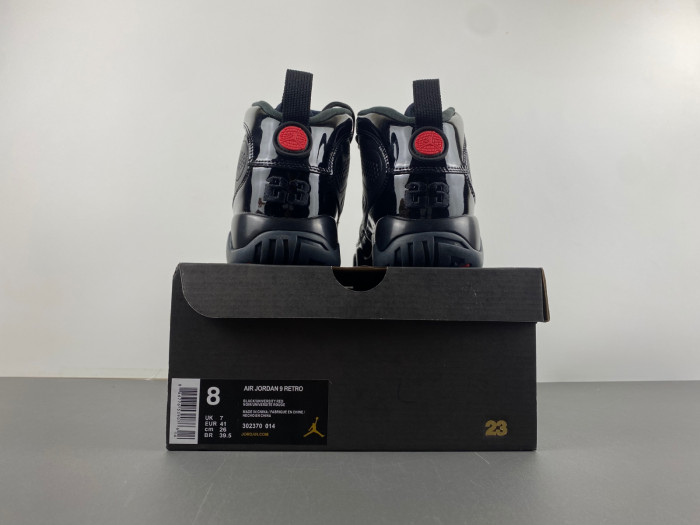 Jordan 9 Retro Bred Patent - 302370-014