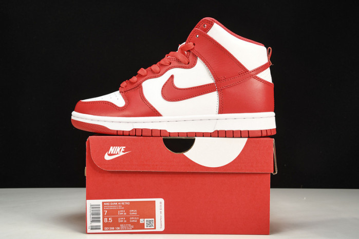 Nike Dunk High Championship White Red  DD1399-106