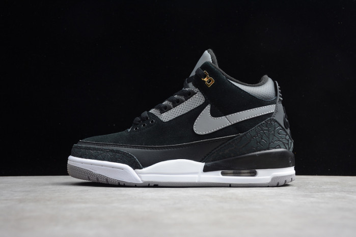 Jordan 3 Retro Tinker Black Cement Gold  CK4348-007