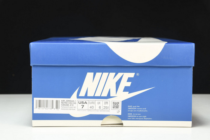 Air Jordan 1 High OG True Blue DZ5485-410
