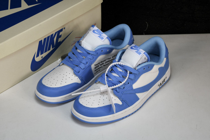 OFF-WHITE x Travis Scott x Air Jordan 1 OW  DM7866-180