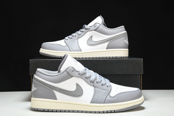 Air Jordan 1 Low Vintage Stealth Grey  553558-053
