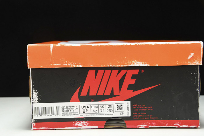 Jordan 1 Retro High OG Chicago Lost and Found DZ5485-612