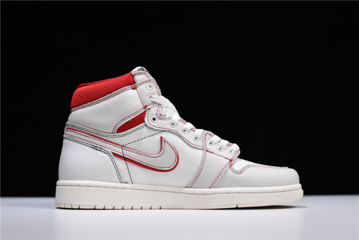 Jordan 1 Retro High Phantom Gym Red - 555088-160