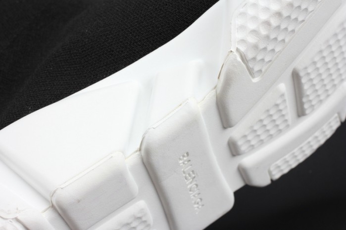 BL Stretch Mesh High Top Sneaker Black White