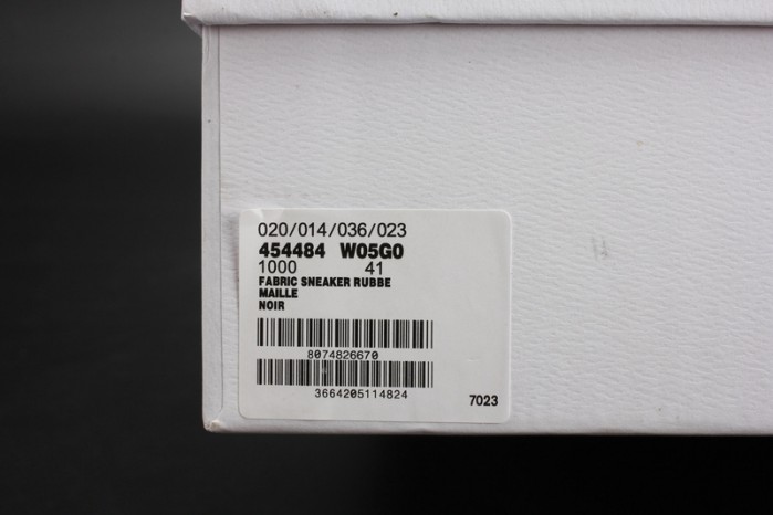 BL Stretch Mesh High Top Sneaker Black White