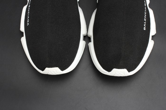 BL Stretch Mesh High Top Sneaker Black White