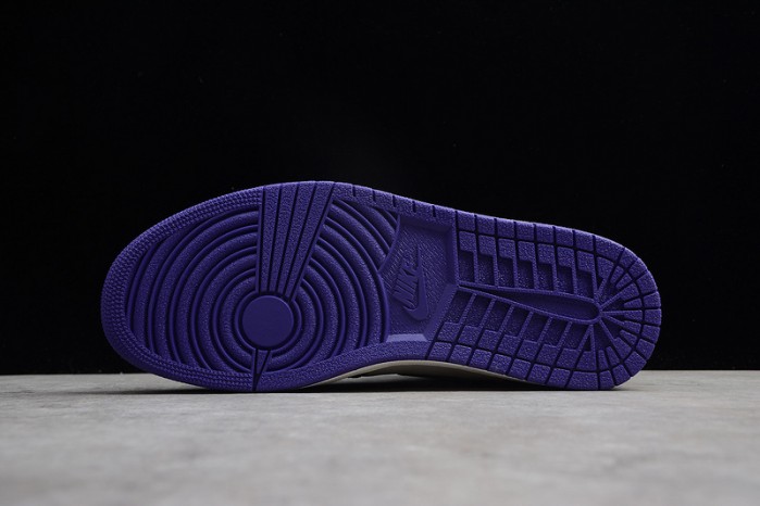 Air Jordan 1 Retro "court Purple" - Air Jordan - 555088 501