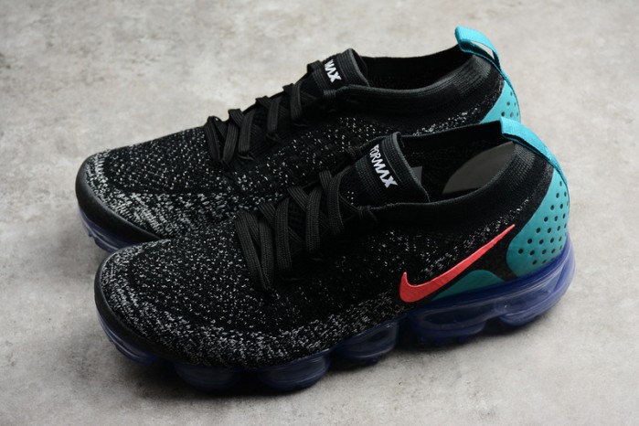 Nike Mens Air VaporMax Flyknit 2.0 Hot Punch 942842-003